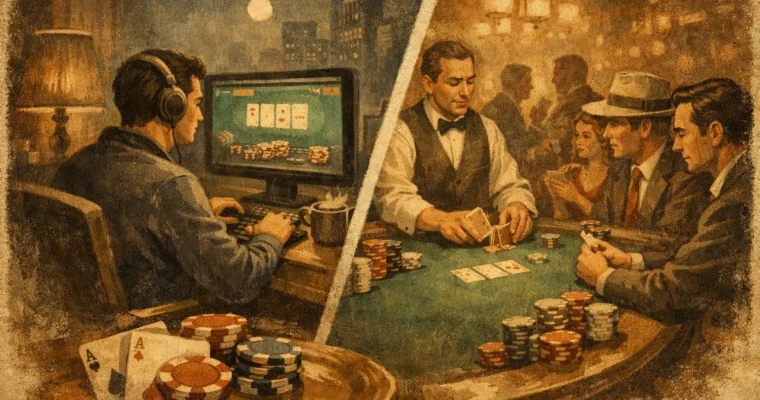 Online Poker vs Live Poker: Key Differences