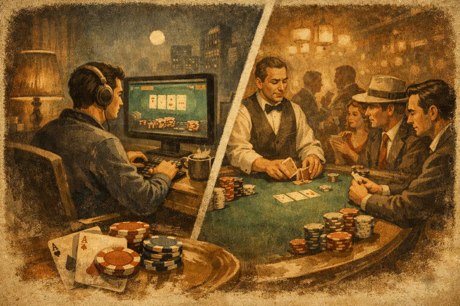 Online Poker vs Live Poker: Key Differences