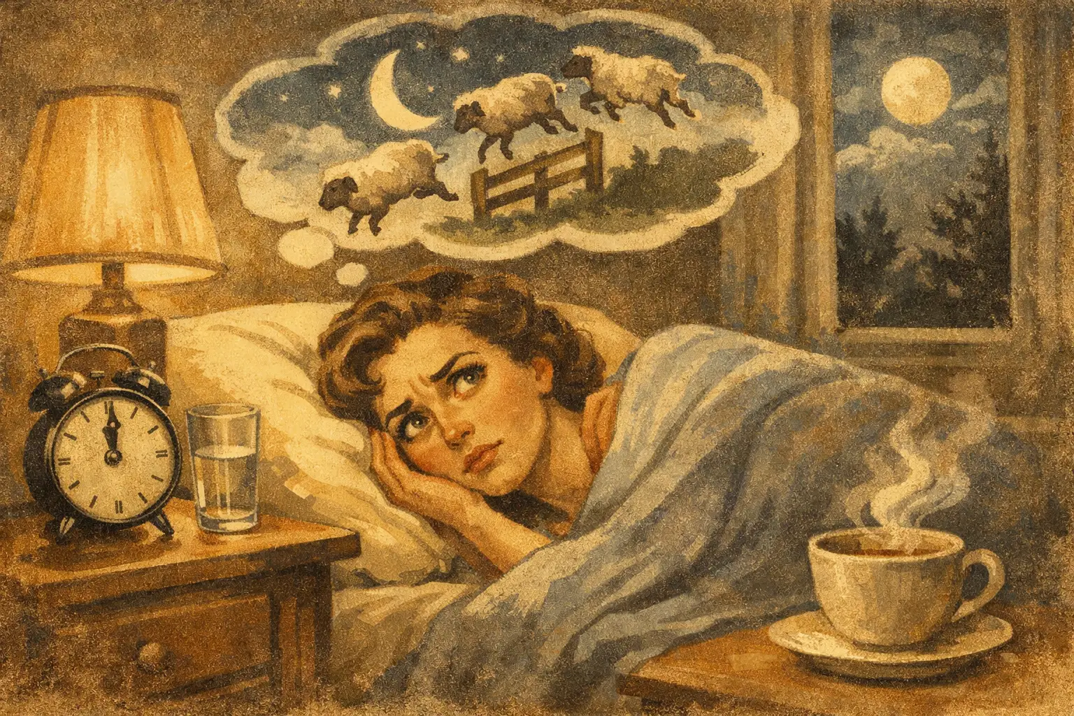 Sleep Anxiety Before Bedtime: What Helps