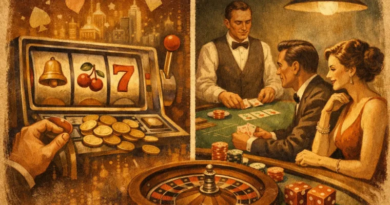 Online Slots vs Table Games: Which Fits You?