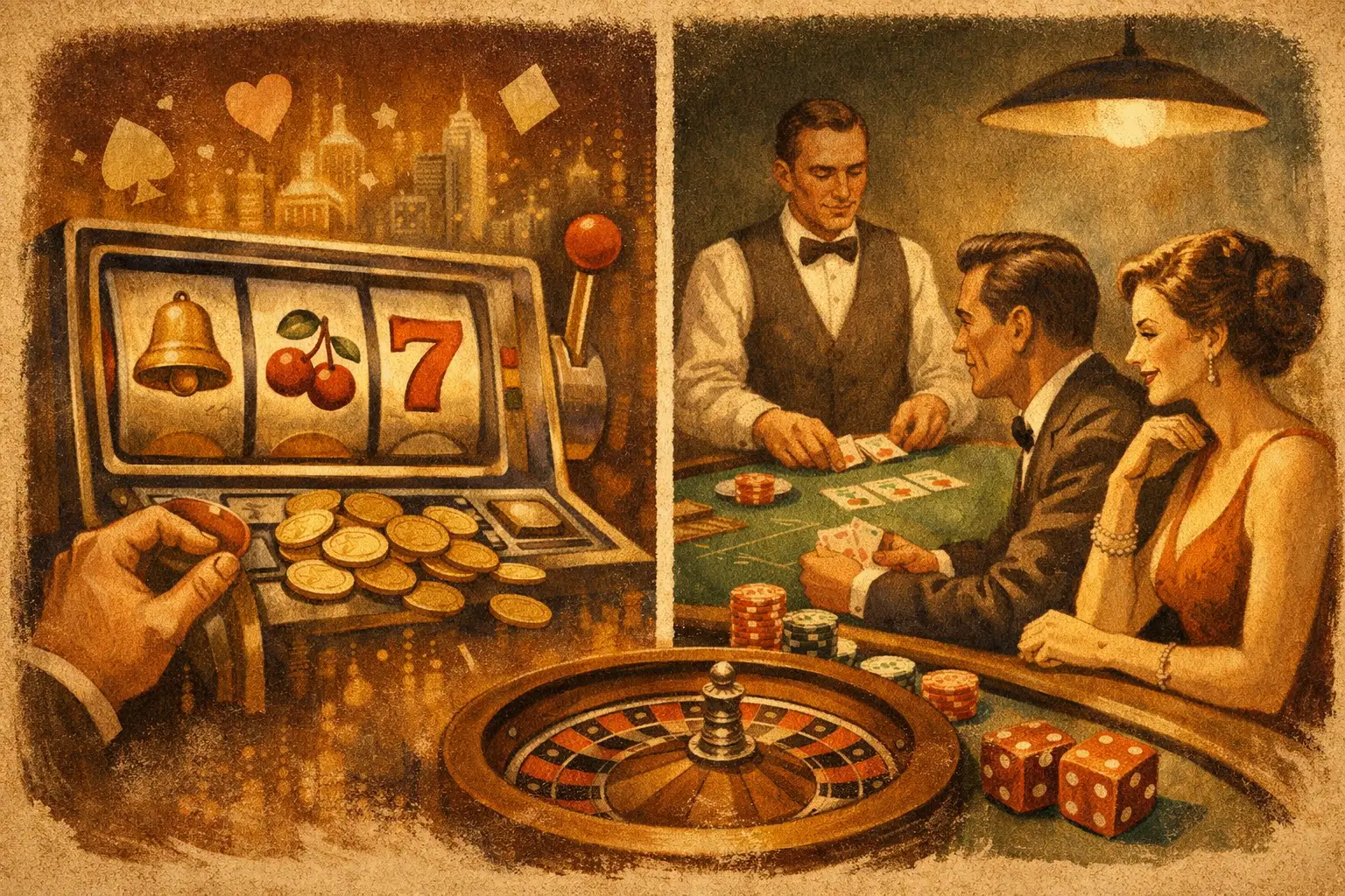 Online Slots vs Table Games: Which Fits You?